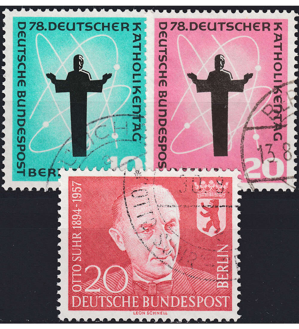 Berlin Jahrgang 1958 gestempelt komplett