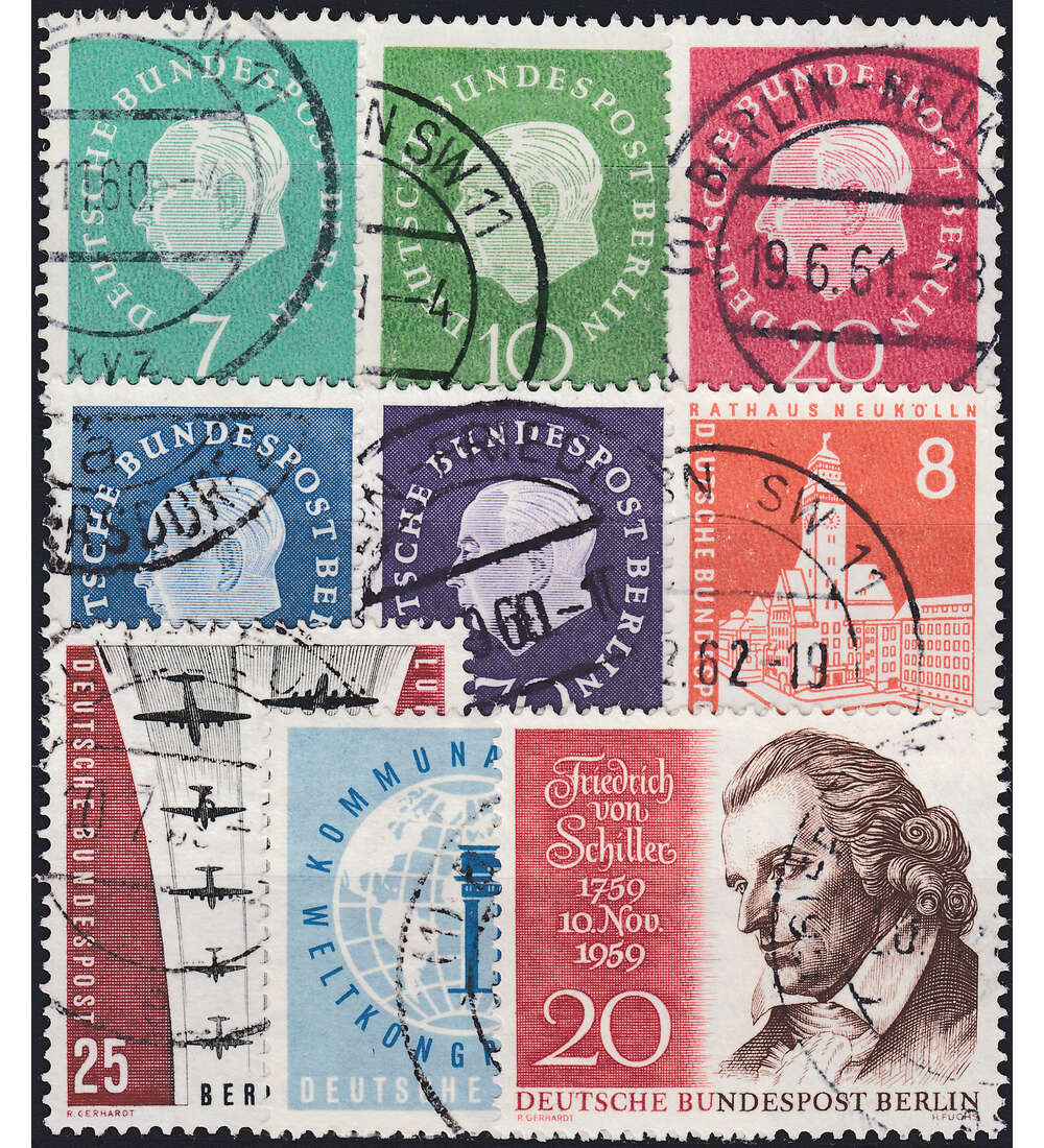 Berlin Jahrgang 1959 gestempelt komplett