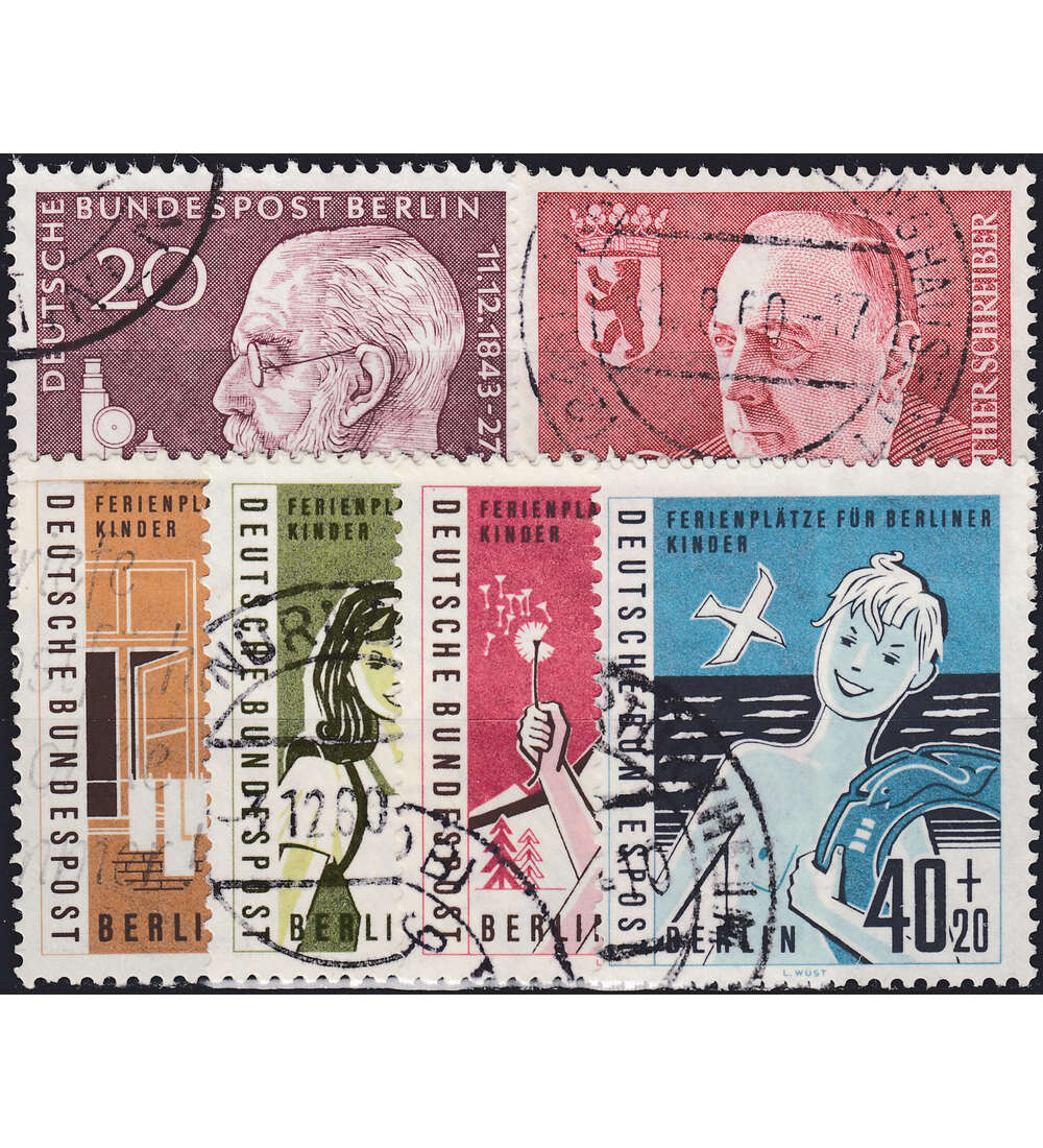 Berlin Jahrgang 1960 gestempelt komplett