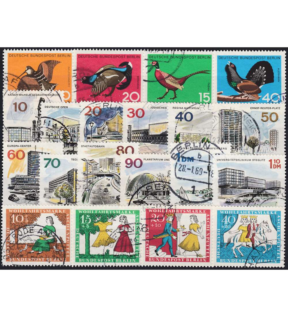 Berlin Jahrgang 1965 gestempelt komplett