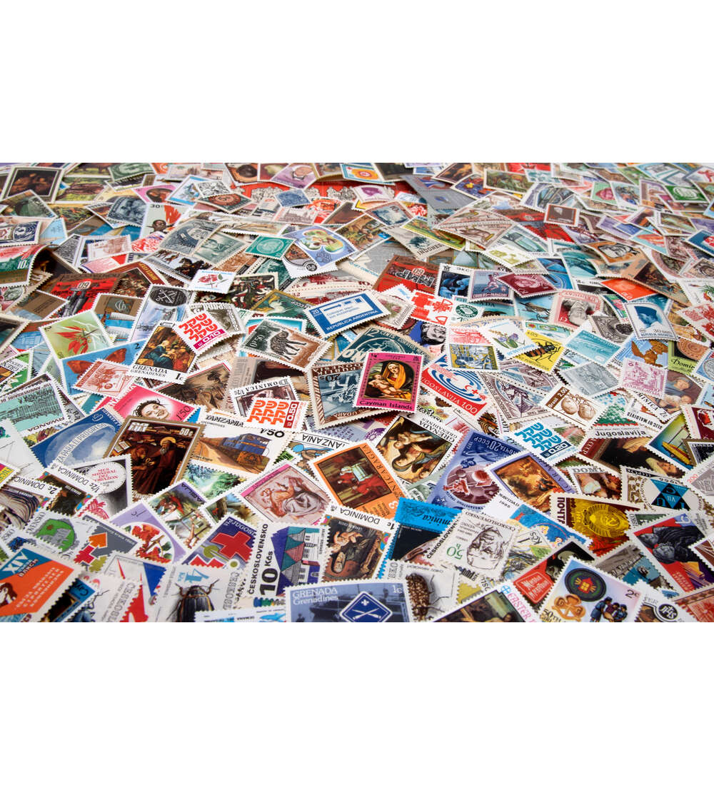 500 ver. Alle Welt postfrisch mit San Marino Block 37