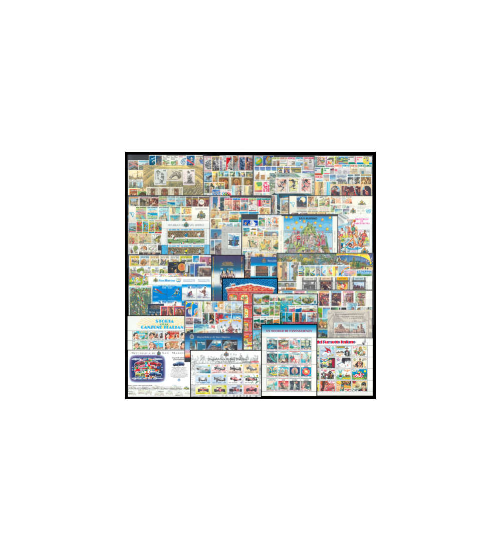San Marino 1986-1998 postfrisch** komplett ohne Block12