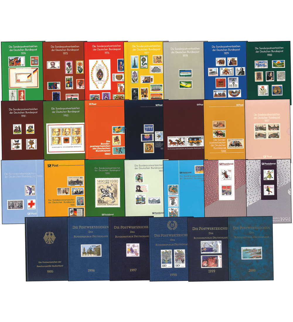 Bund/Berlin Jahrbuch Komplettkollektion 1974-2000