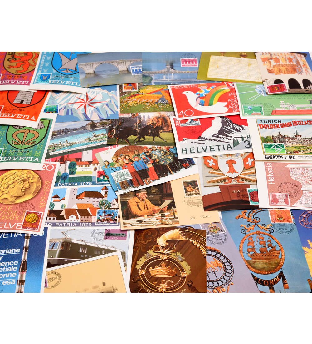 Schweiz Maximumkarten 30 verschiedene