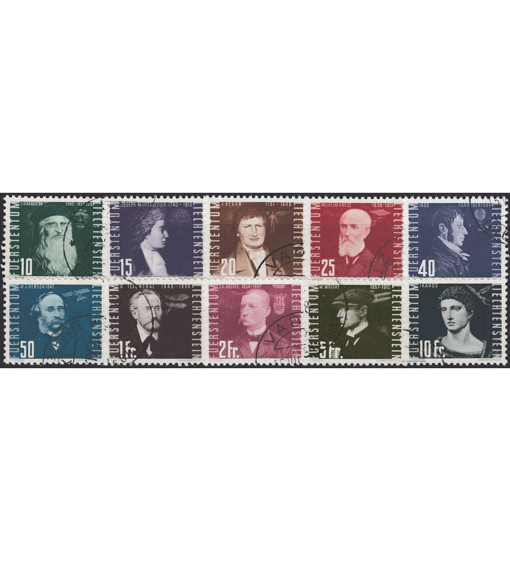 Liechtenstein 1948 gestempelt  Nr. 257-266