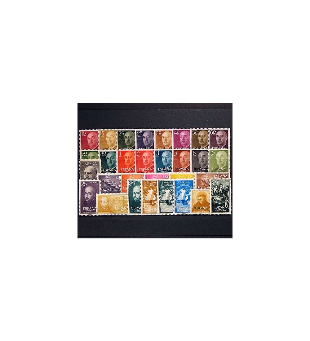 Spanien 1955 postfrisch Nr. 1040-1069