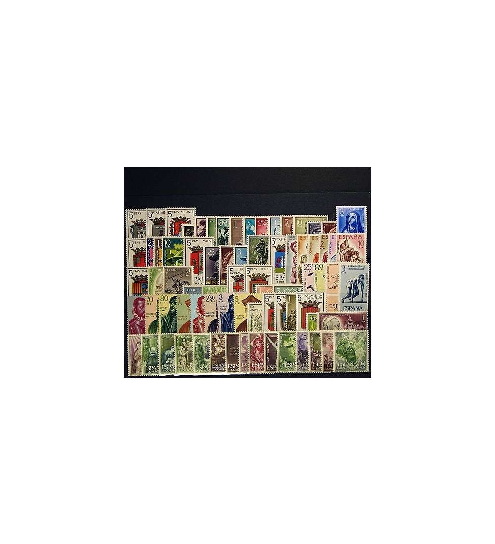 Spanien 1962 postfrisch Nr. 1301-1375