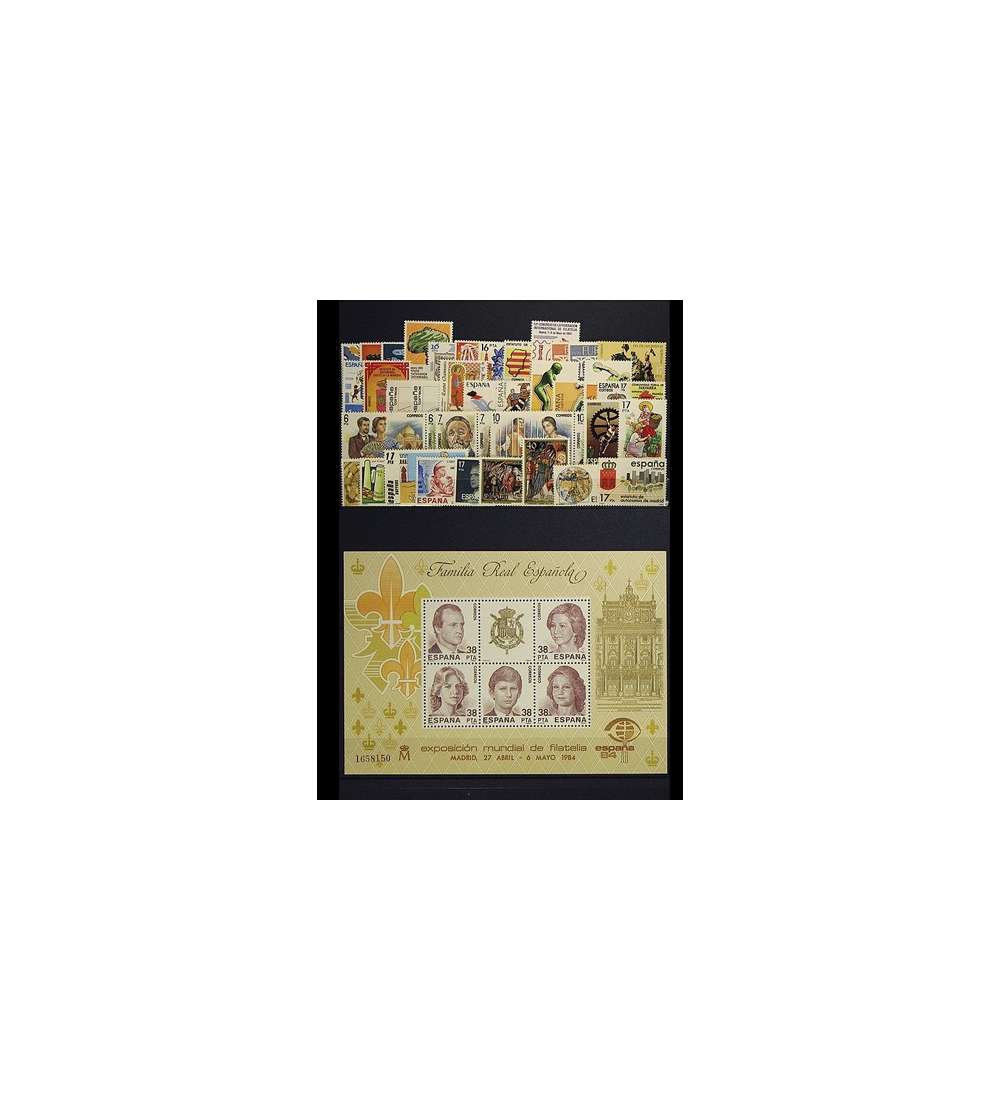 Spanien 1984 postfrisch Nr. 2618-2662 Block 27