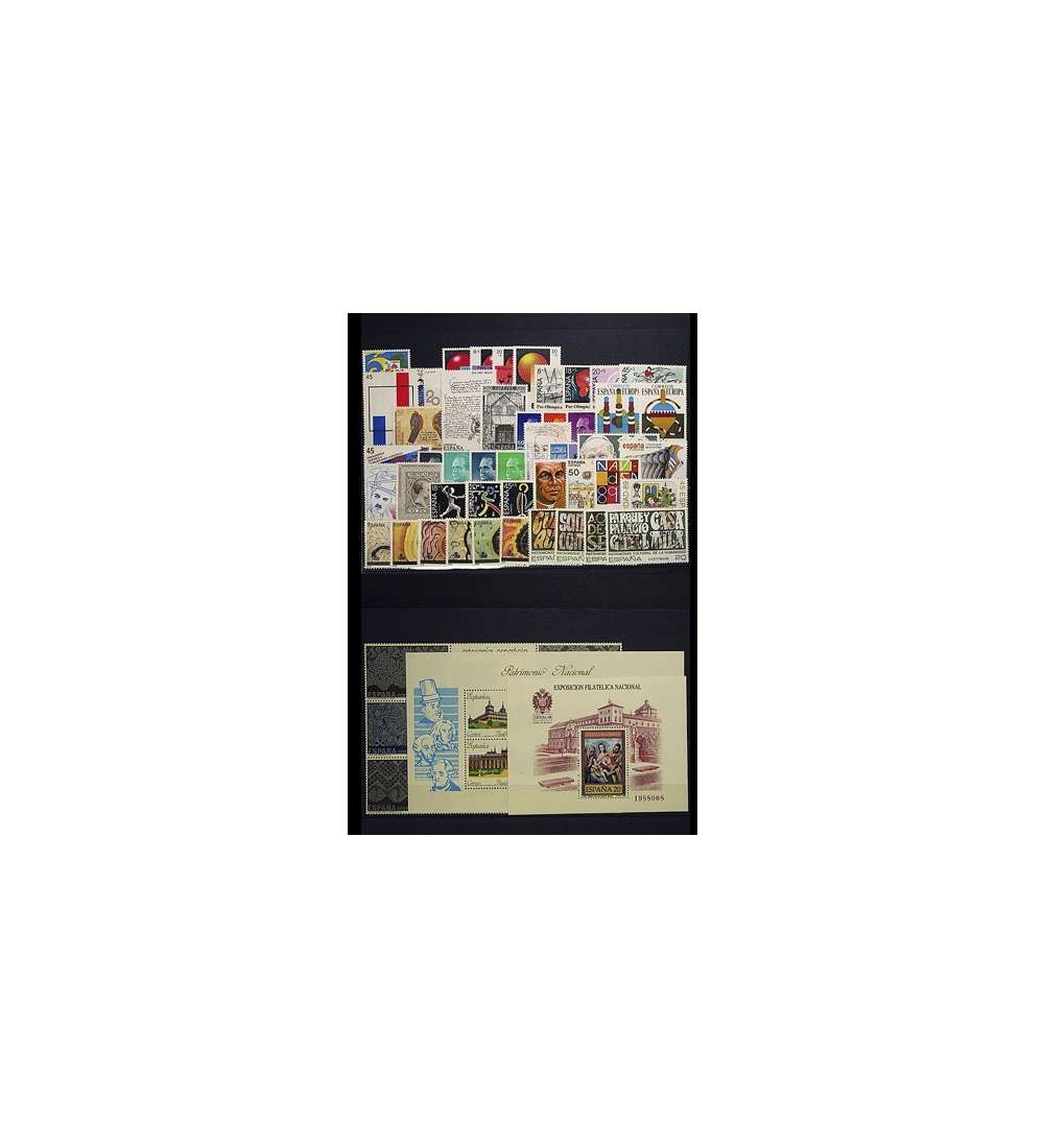 Spanien 1989 postfrisch Nr. 2867-2925 Block 34-35