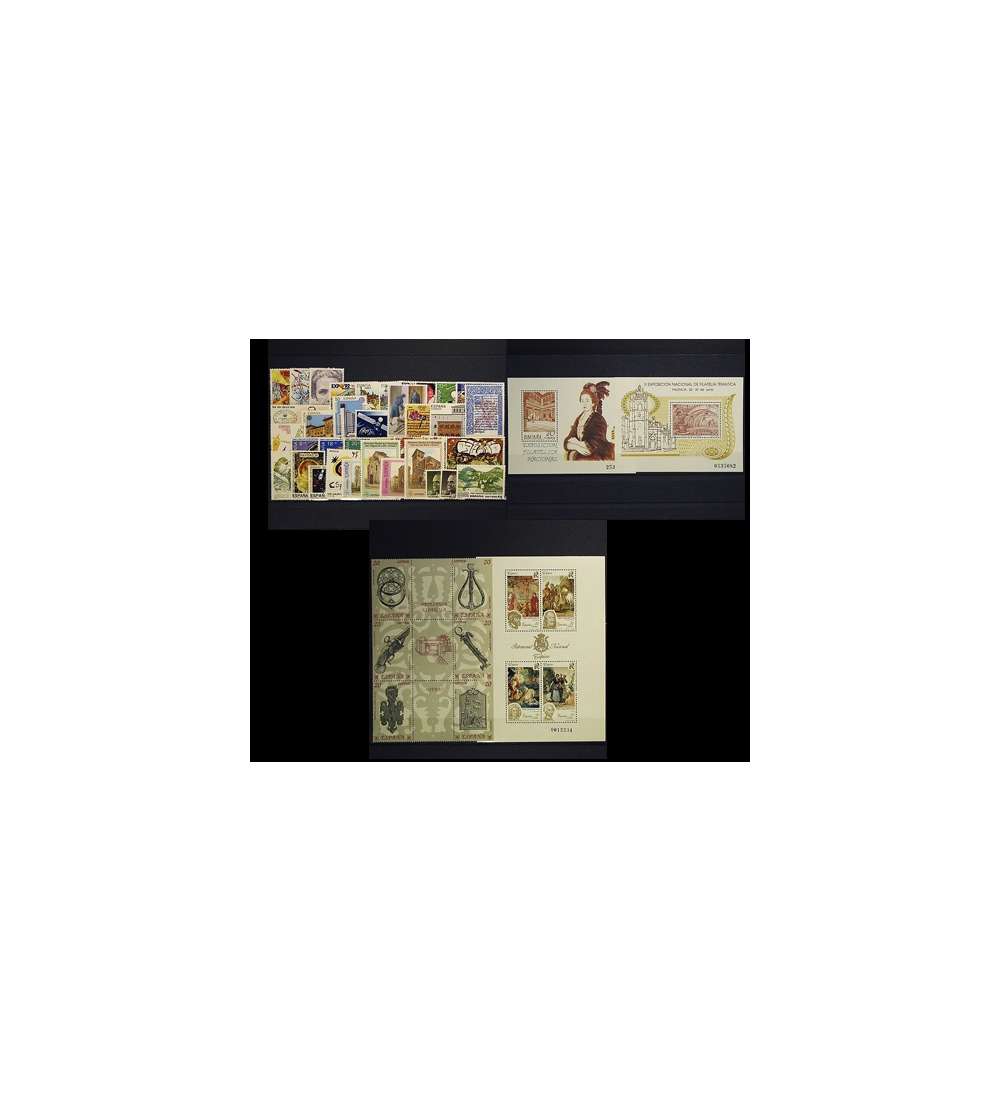 Spanien 1990 postfrisch Nr. 2926-2974 Block 36-38