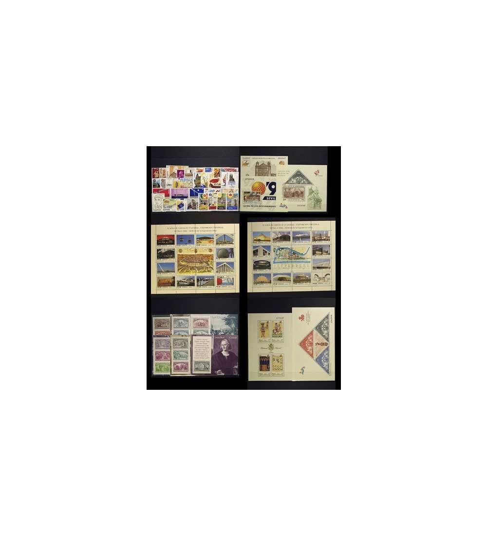 Spanien 1992 postfrisch Nr. 3025-3096 Block 42-52