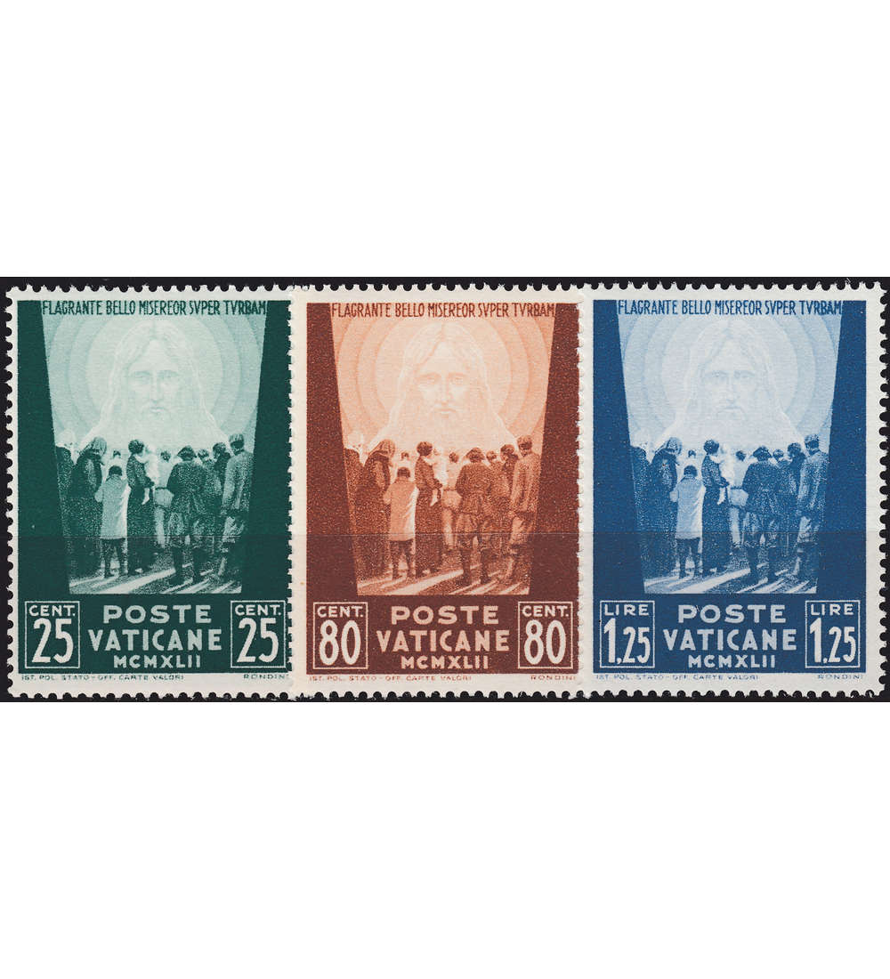 Vatikan 1942 postfrisch&nbsp; Nr. 89-91