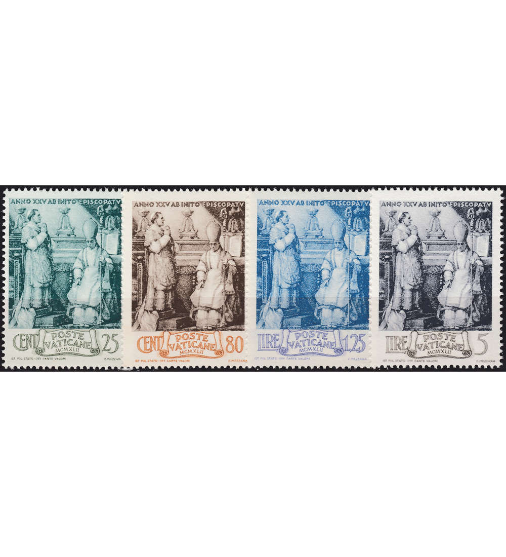 Vatikan 1943 postfrisch Nr.92-95