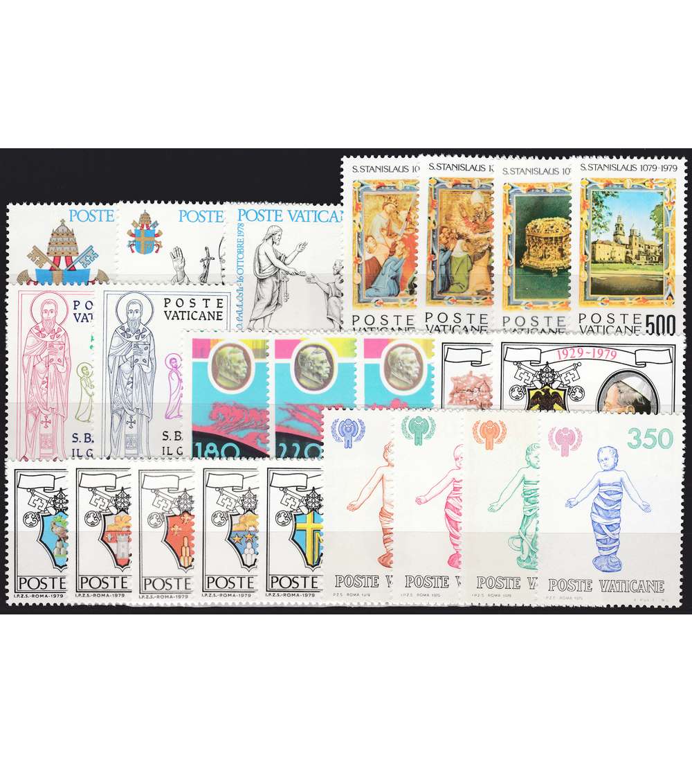 Vatikan 1979 postfrisch Nr. 736-758