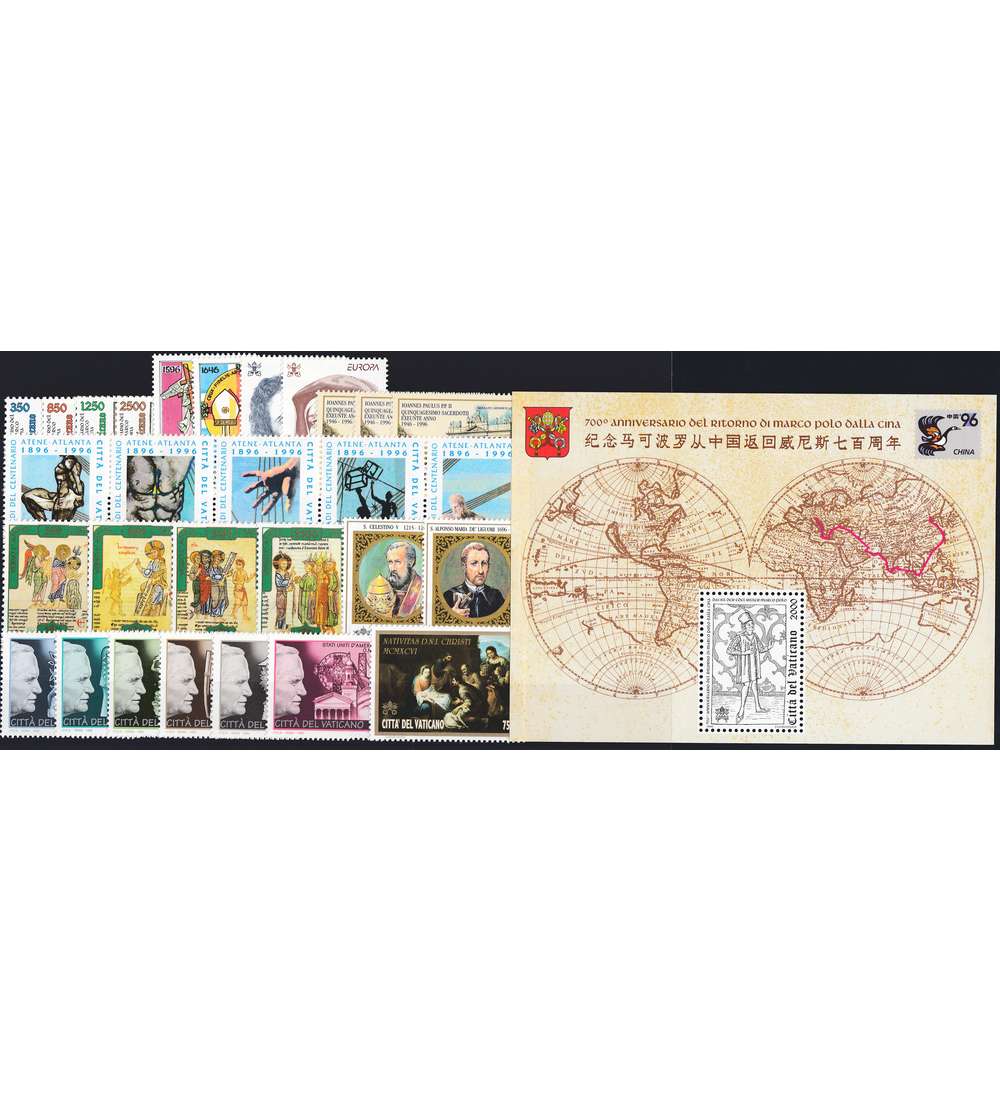 Vatikan 1996 postfrisch Nr. 1167-1196 Block 16