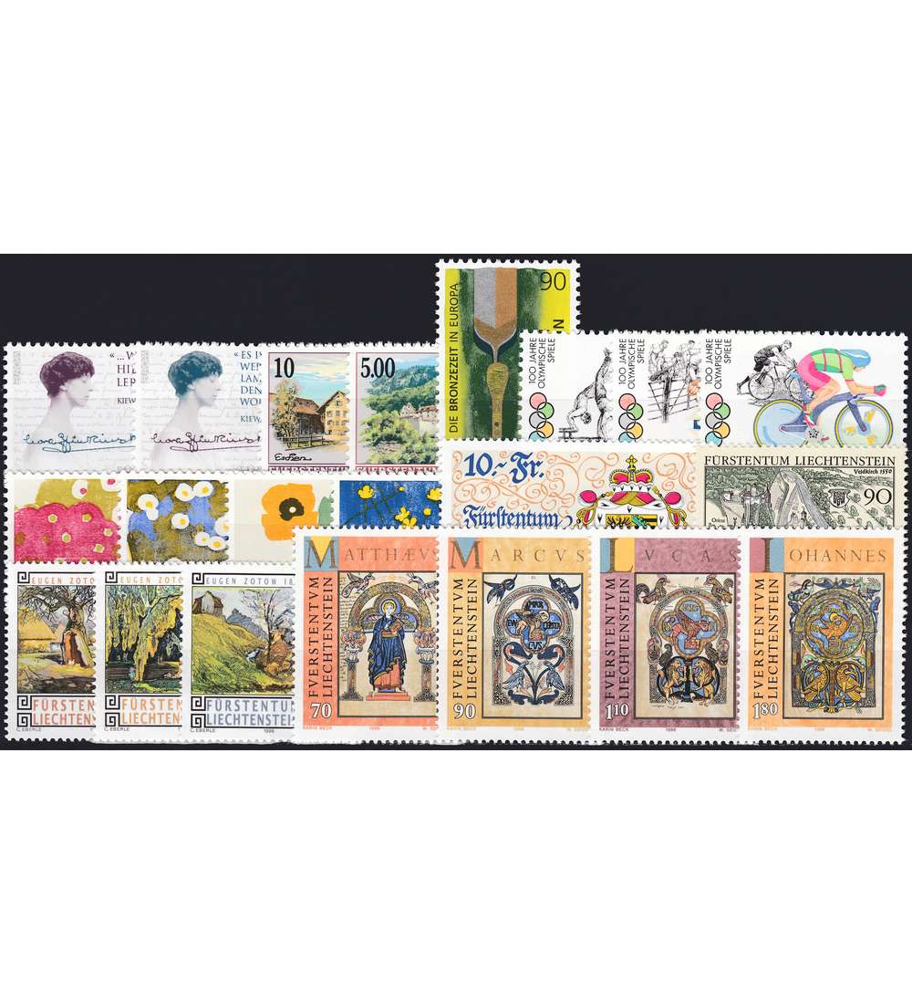 Liechtenstein 1996 postfrisch Nr. 1124-1144