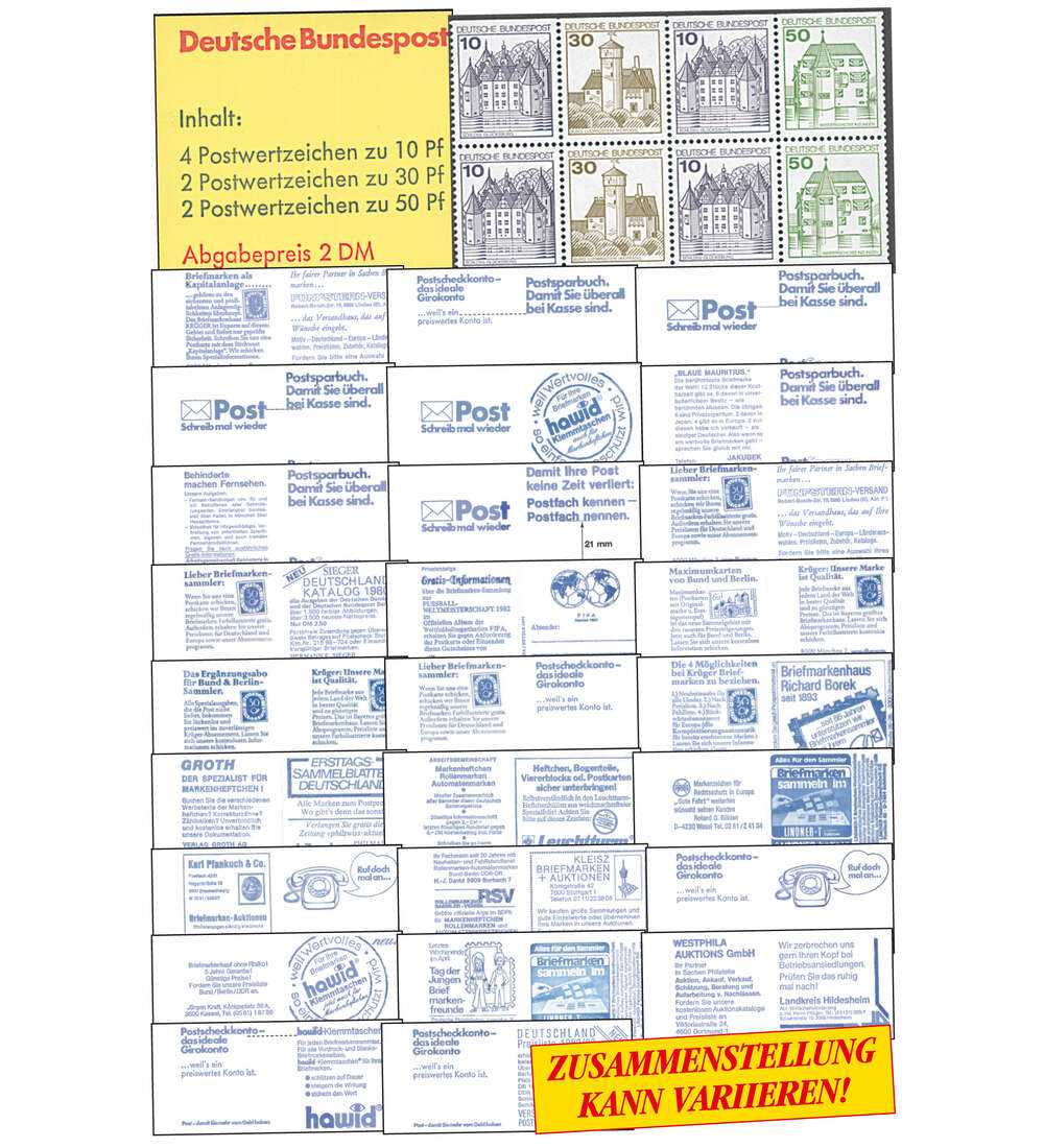 BRD-Markenheft Kollektion MH 22 postfrisch **