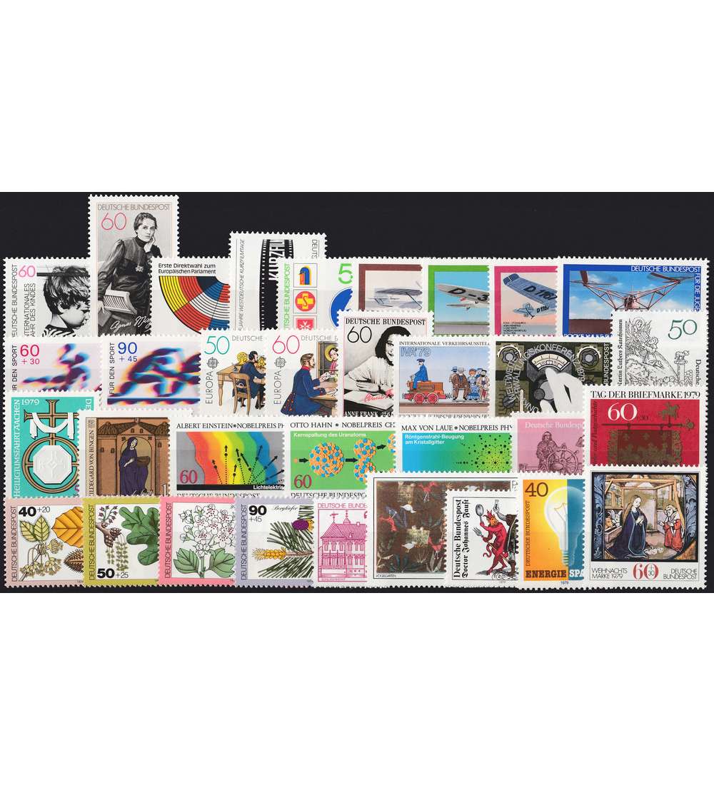BRD Bund Jahrgang 1979 postfrisch ** komplett