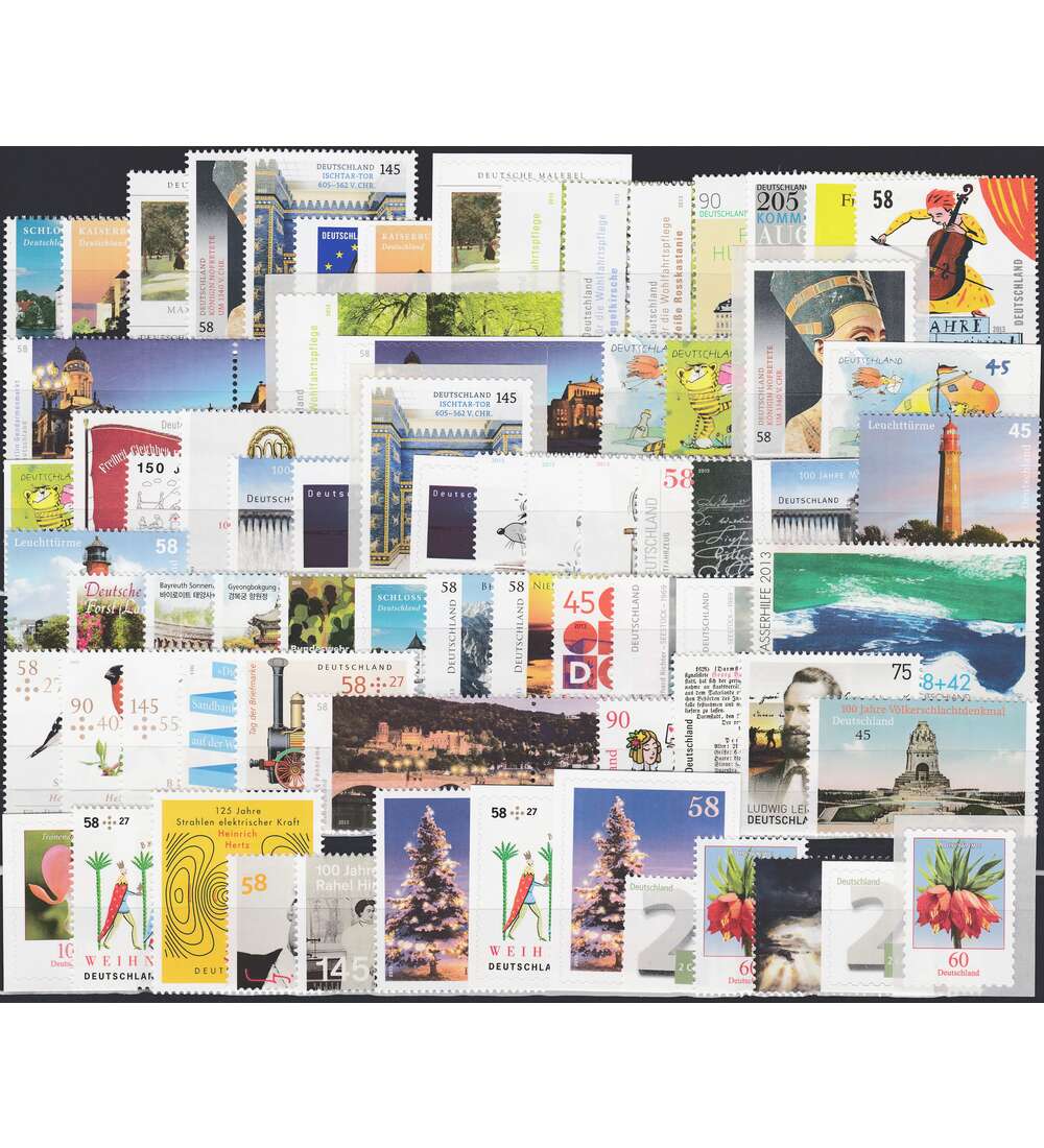 BRD Bund Jahrgang 2013 postfrisch ** MNH komplett