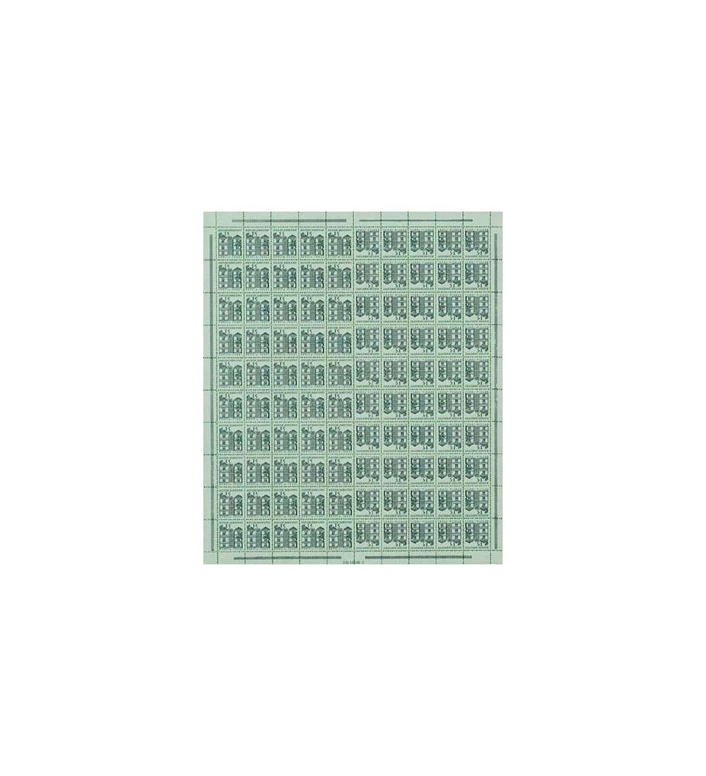 BRD Bund Markenheftbogen Nr. 10 Tegel 1965