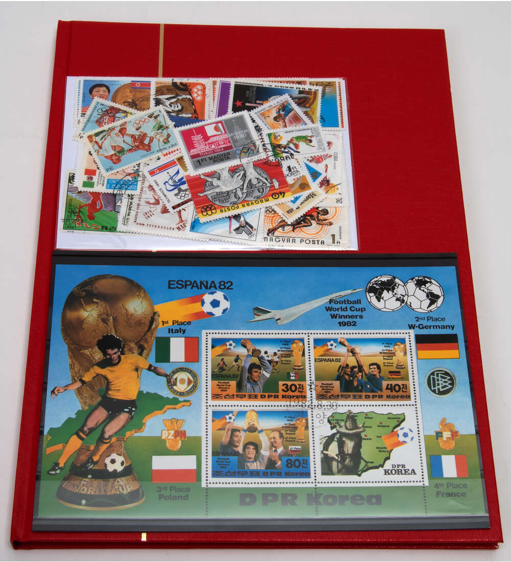 Sport - Kollektion mit groem Album