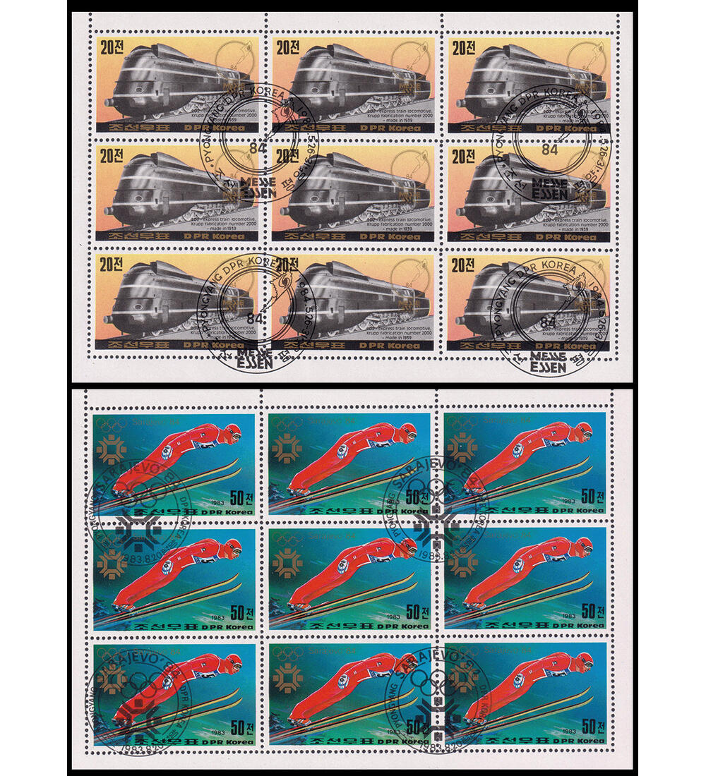 Korea - Kleinbogen Sammlung