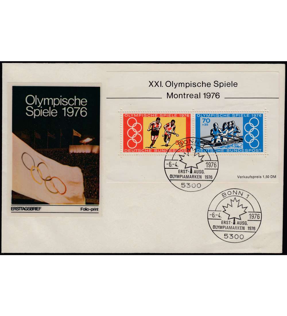 BRD Block 12 FDC Ersttagsbrief