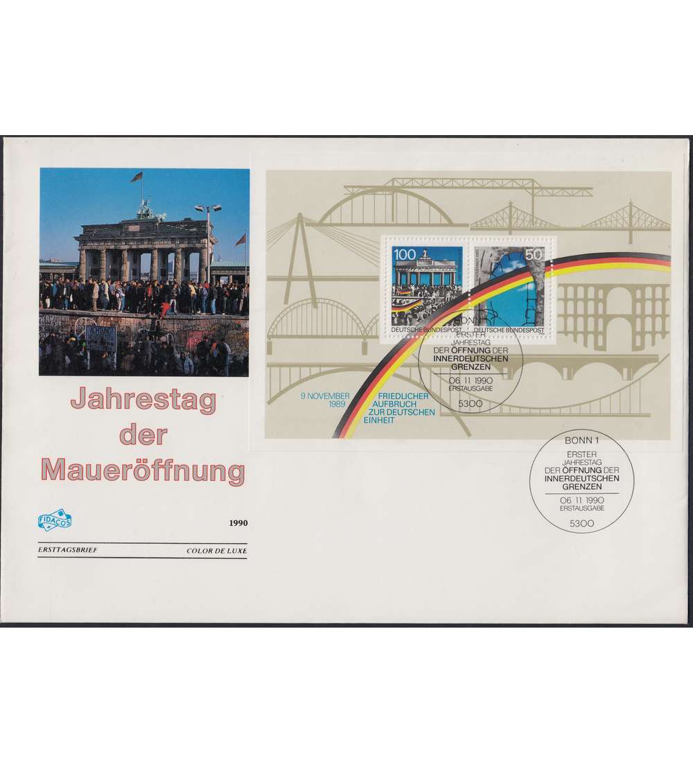BRD Block 22 FDC Ersttagsbrief