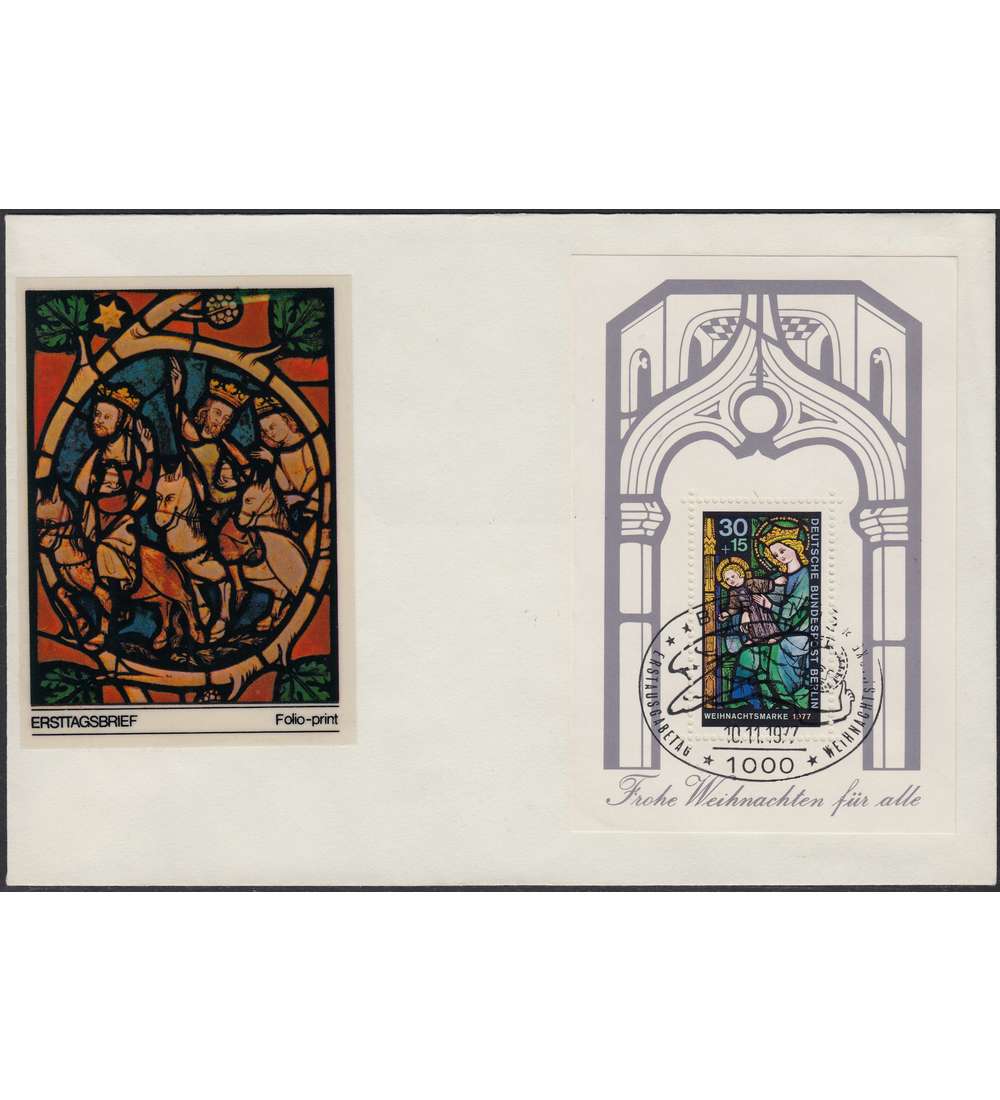 Berlin Block 6 Ersttagsbrief FDC