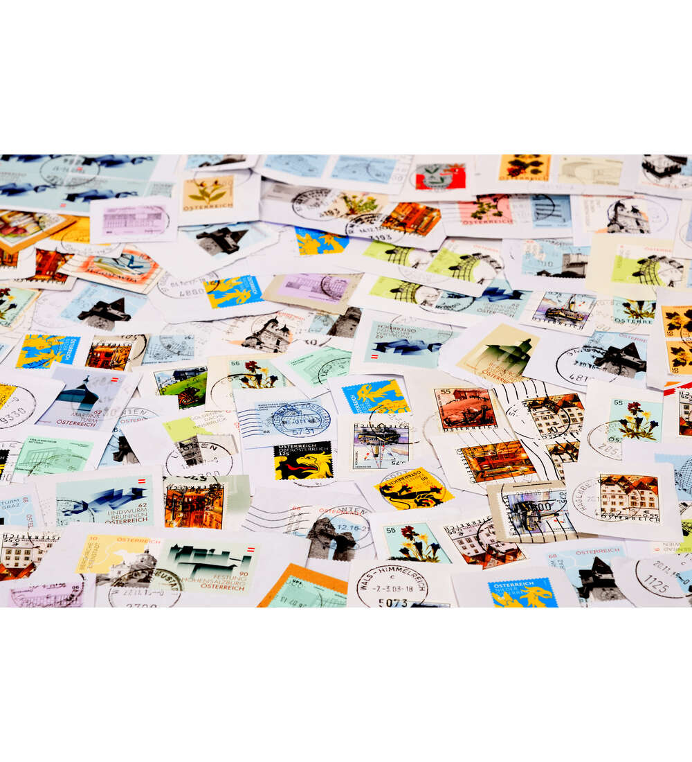 sterreich Euro Werte 100 Gramm auf Papier