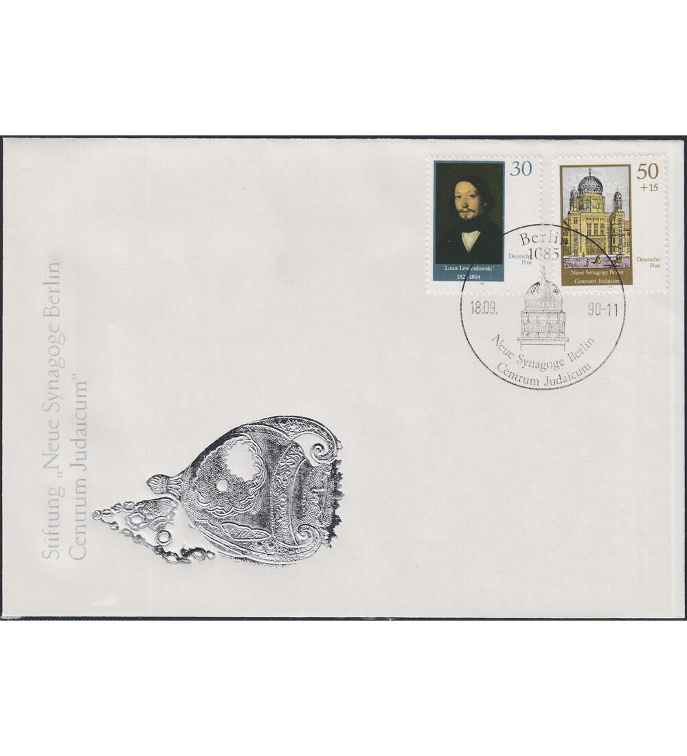 DDR Sammlung gestempelt mit Ersttagsbrief Nr. 3358/59