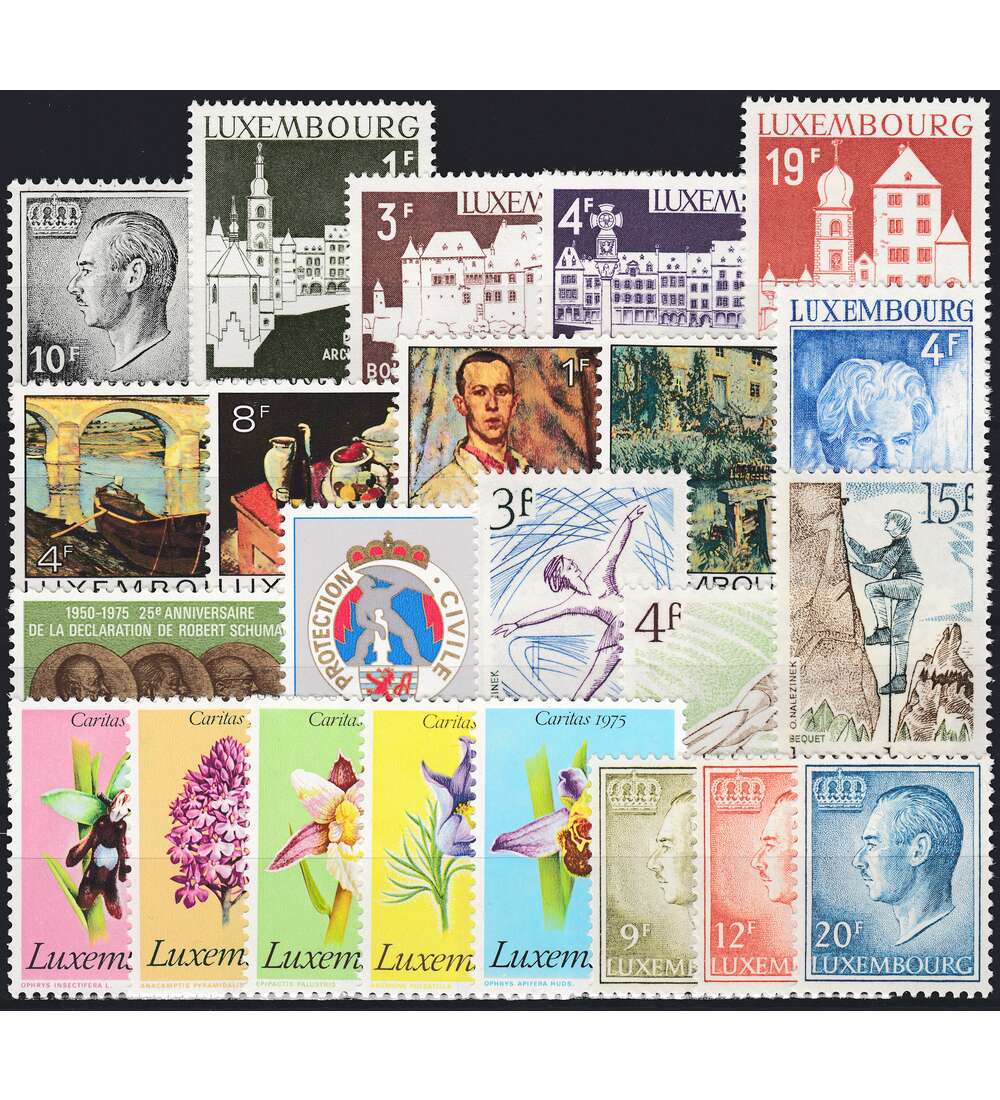 Luxemburg 1975 postfrisch      Nr. 899-921