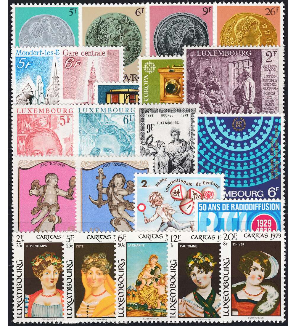 Luxemburg 1979 postfrisch      Nr. 981-1002