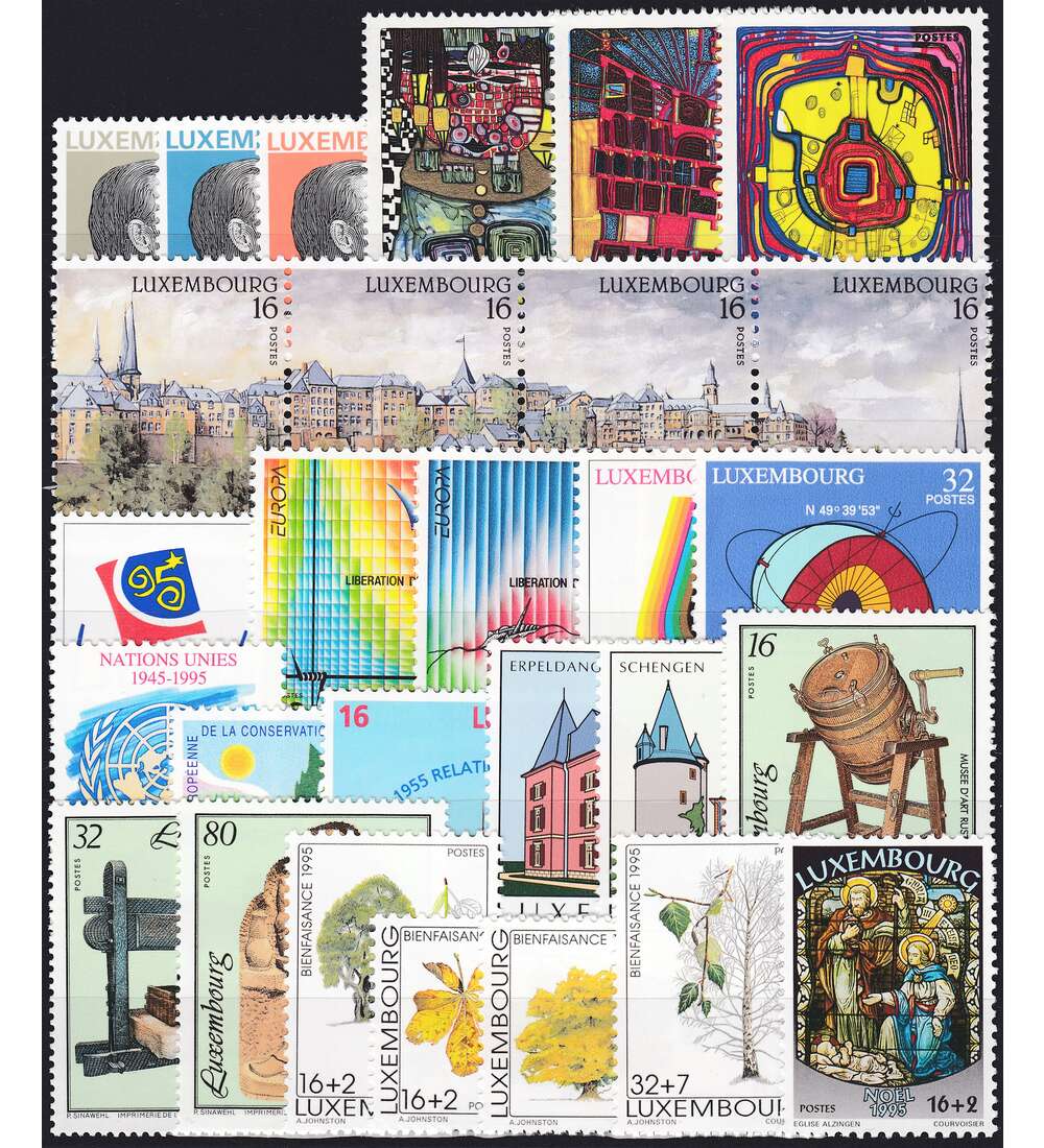 Luxemburg 1995 postfrisch      Nr. 1357-1384