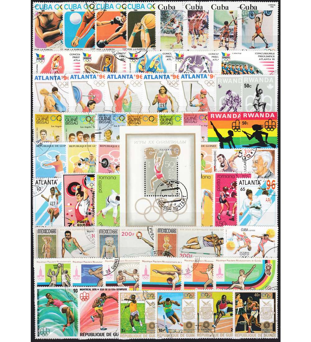 Olympia Kollektion + original  Olympiablock