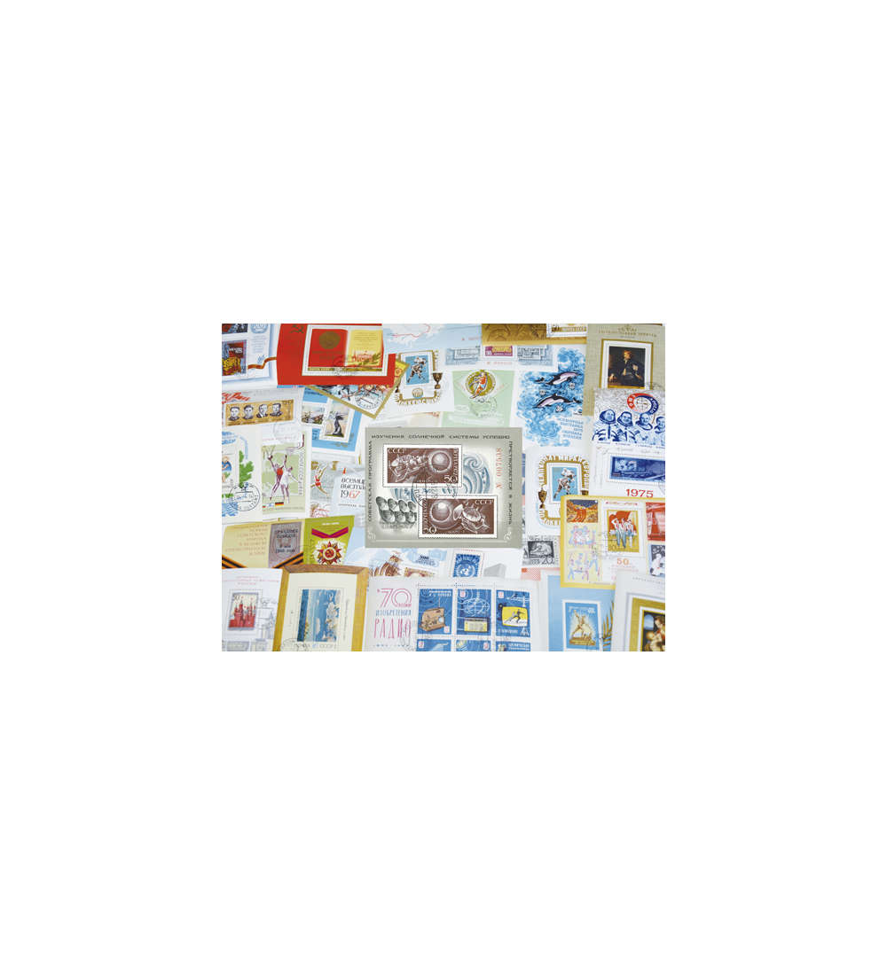 Sowjetunion 32 gestempelte Blocks mit Nr. 82