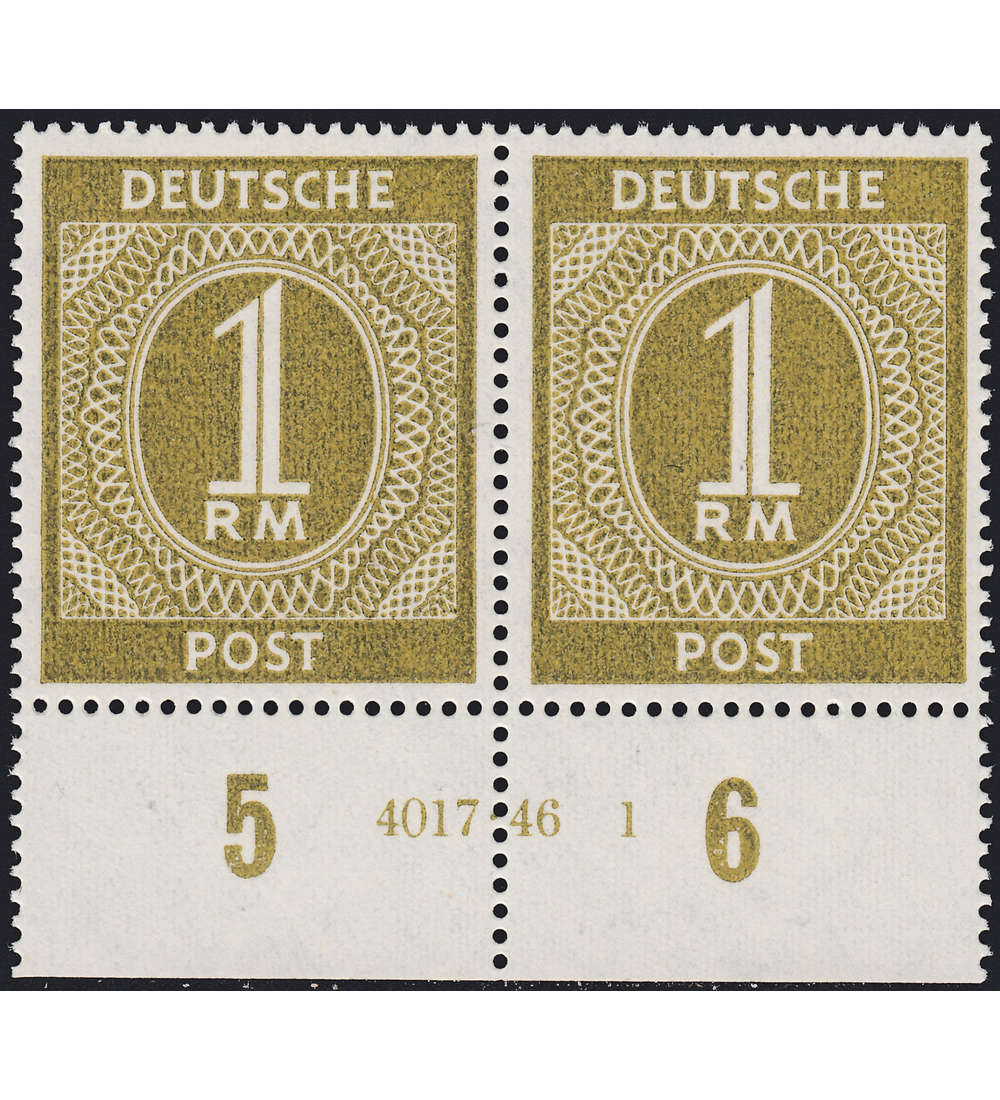 All. Besetzung Nr. 937 HAN postfrisch 4017.46 1