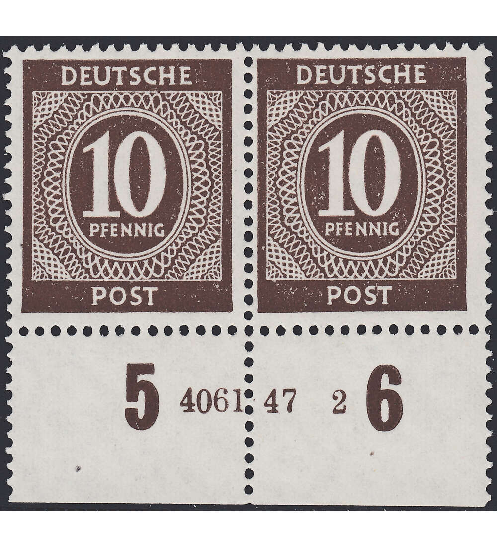 All. Besetzung Nr. 918 HAN postfrisch 4061.47 2