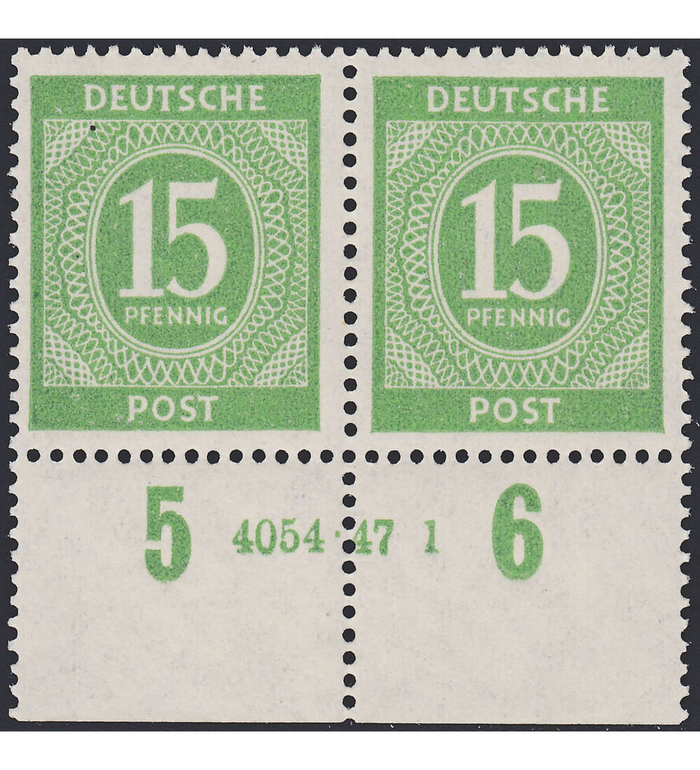 All. Besetzung Nr. 922 HAN postfrisch 4054.47 1