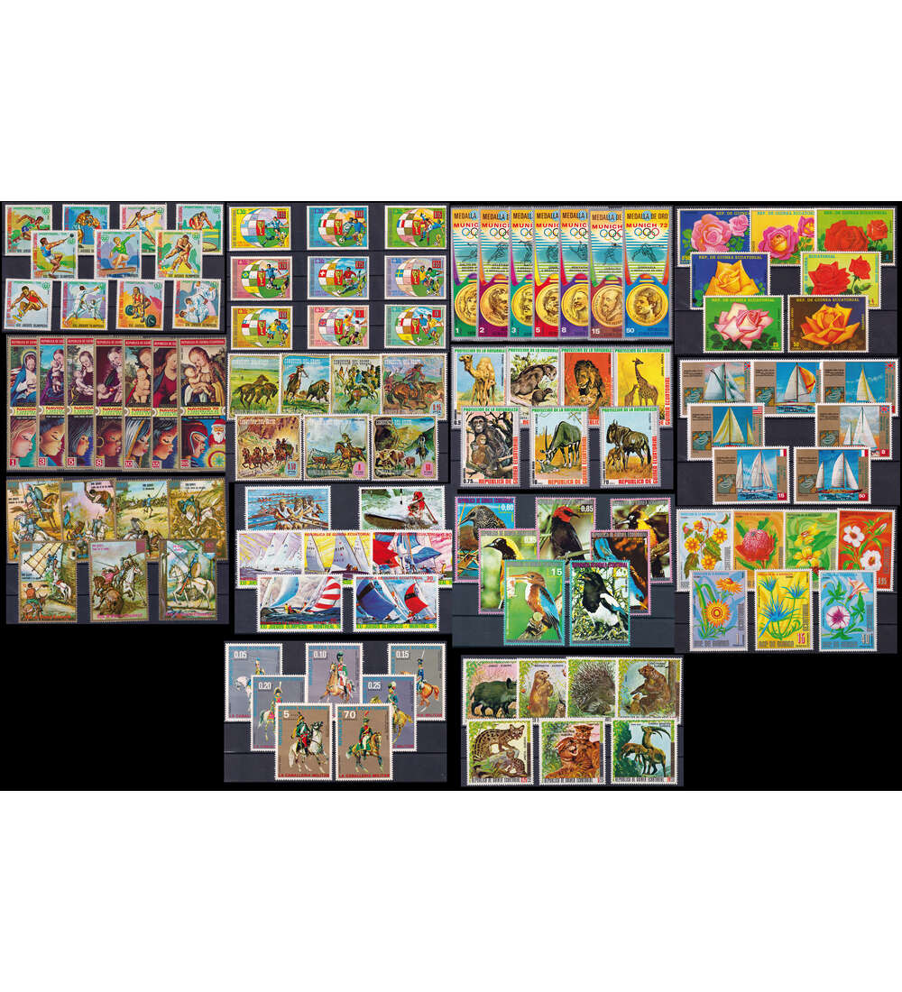 Motivstze Groformate auf 15 Steckkarten