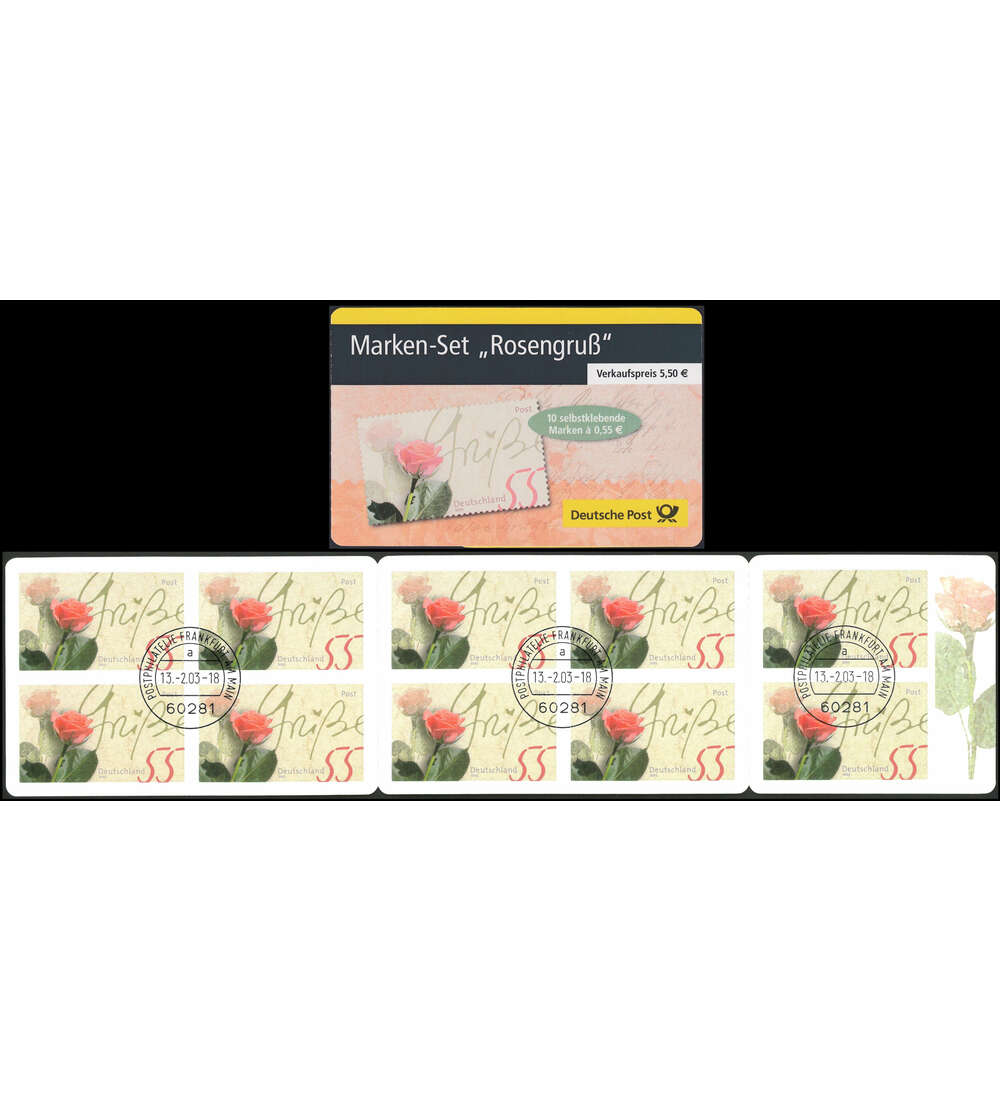 BRD Bund  Markenheft Nr. 51 gestempelt