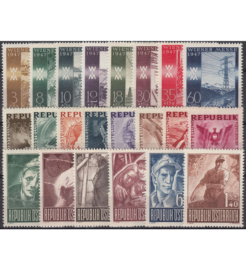 sterreich Altausgaben postfrisch ** mit Nr. 776-83,803-10,829-34