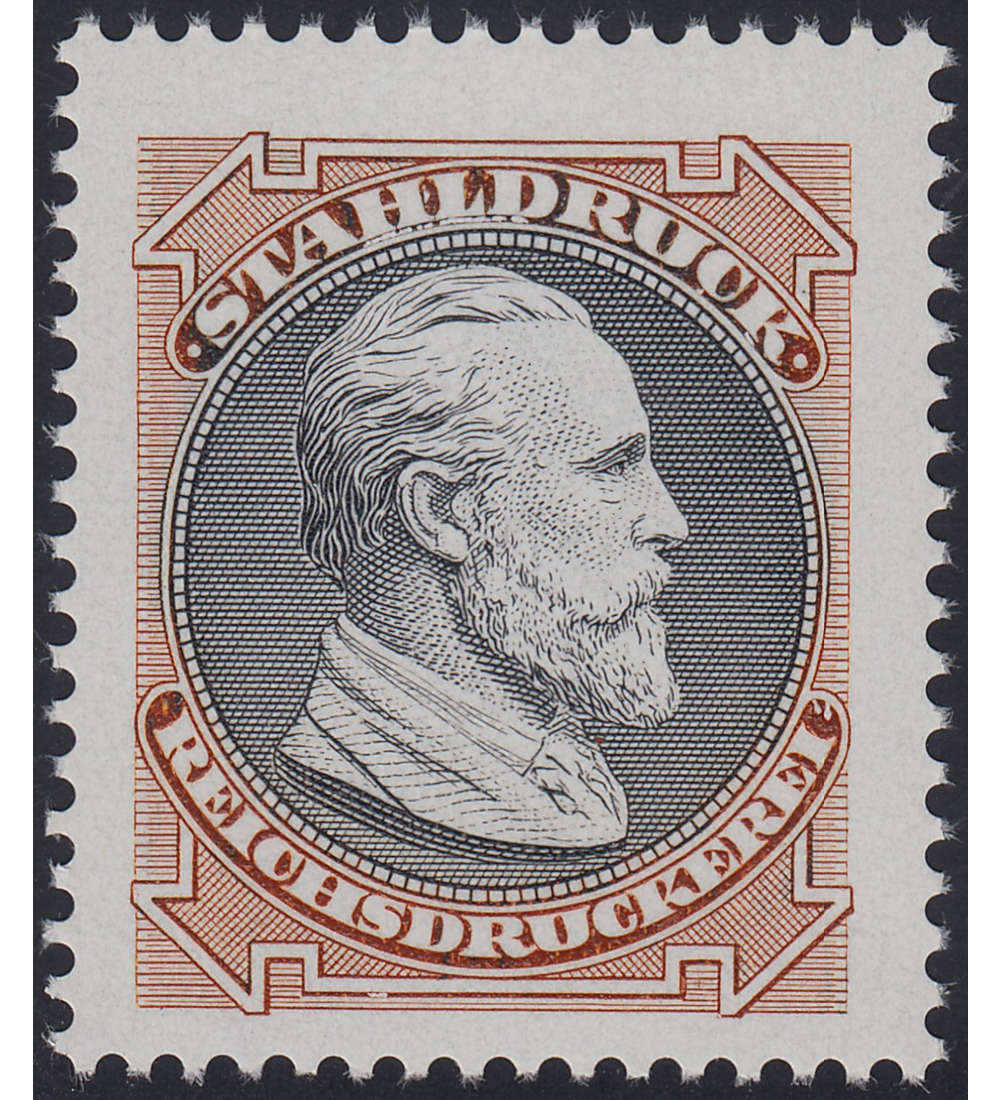 Versuchsdruck der deutschen Reichsdruckerei