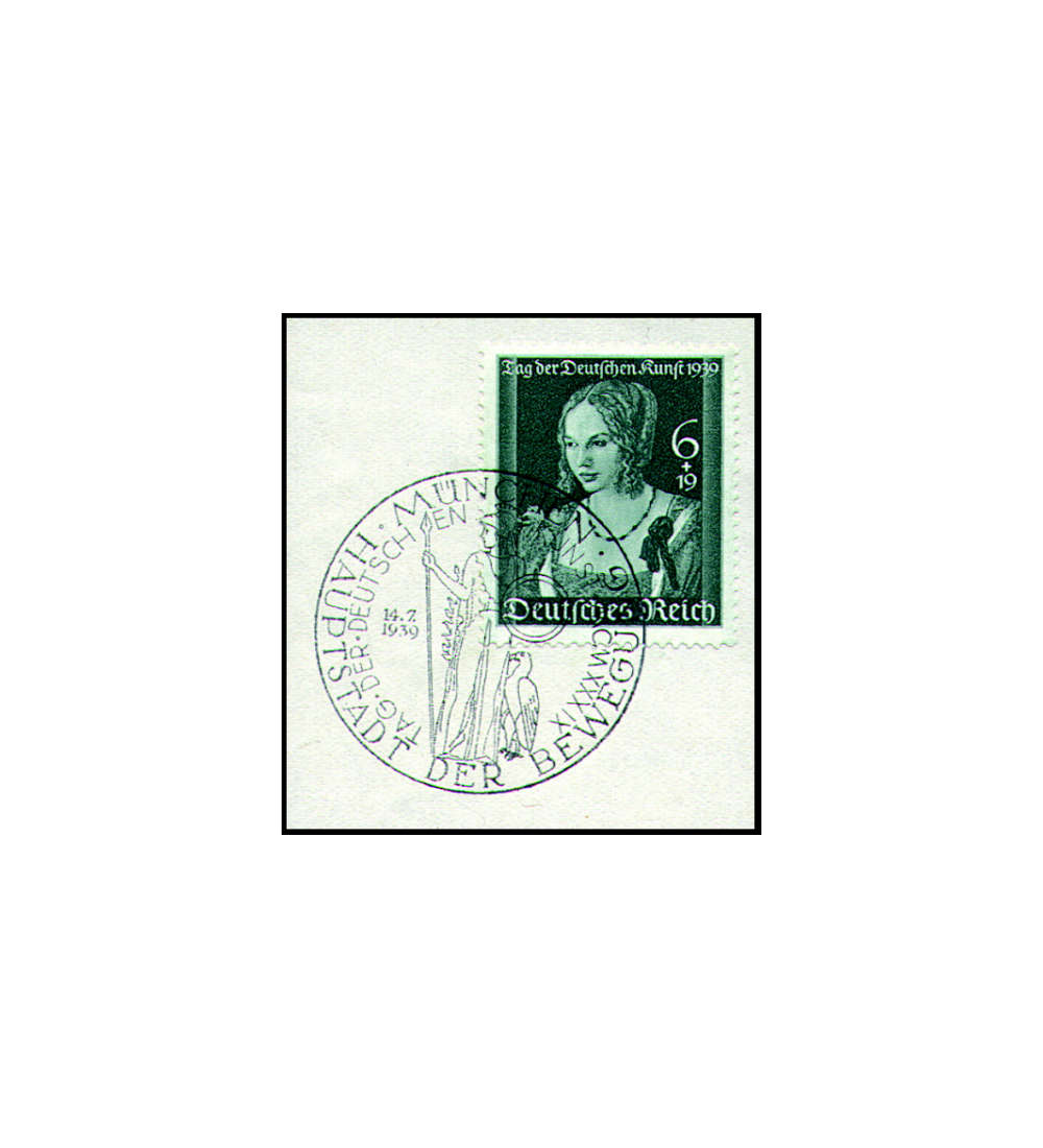 Deutsches Reich Nr. 700 auf Briefstck + Sonderstempel