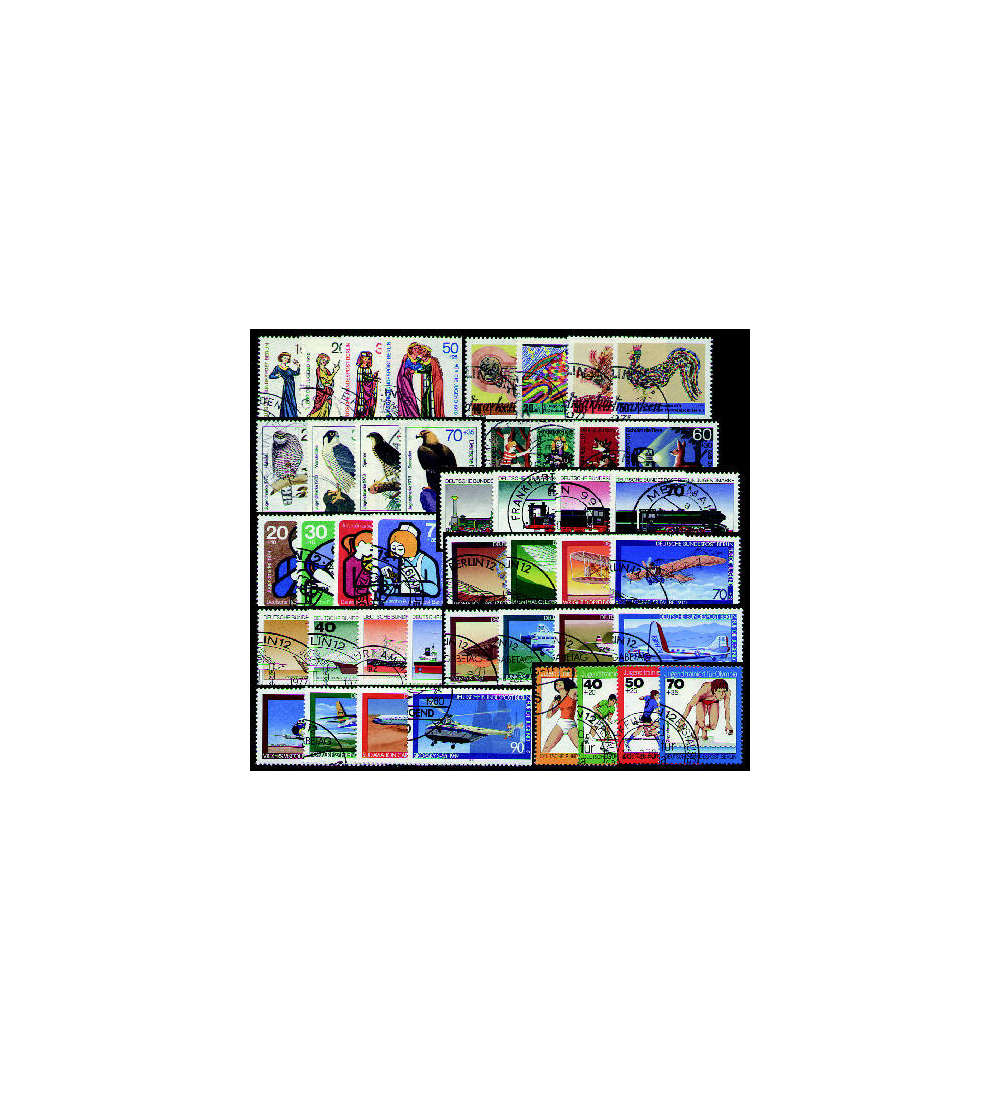 Berlin Jugendstze 1970-80 gestempelt