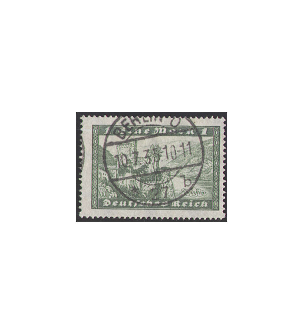 Deutsches Reich Nr. 364Y gestempelt liegendes Wasserzeichen