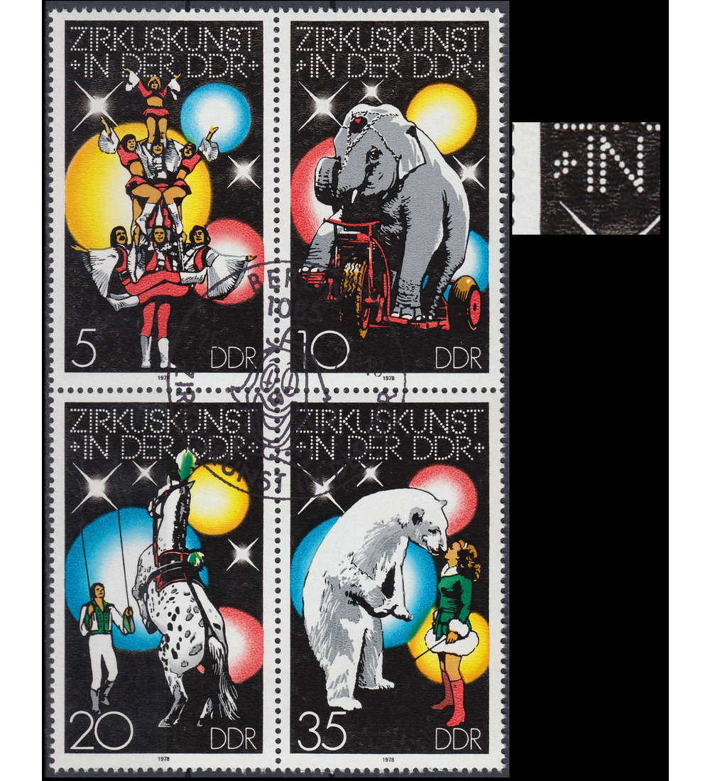 DDR Nr. 2365 I gestempelt      Plattenfehler