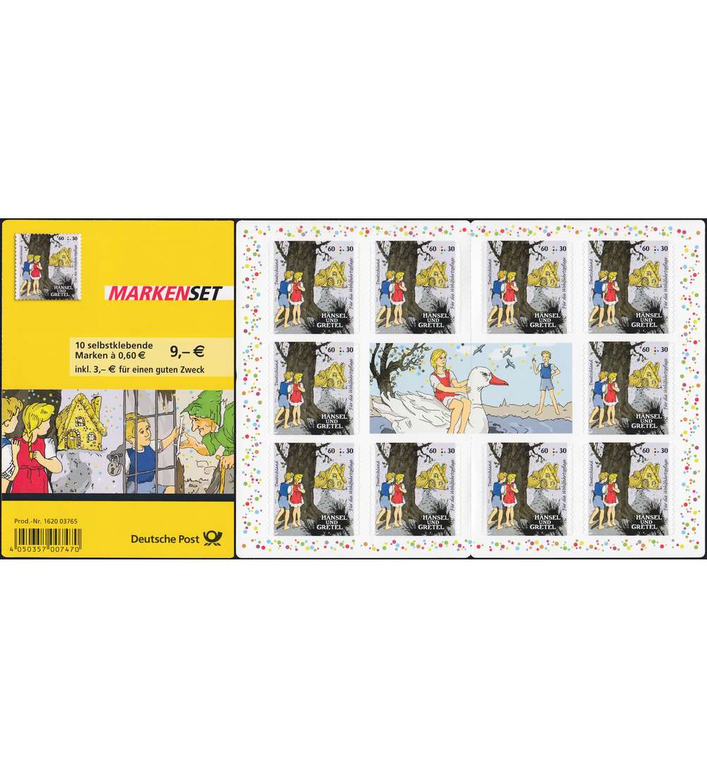   BRD Bund  Markenheft Nr. 96 Grimms Mrchen 2014