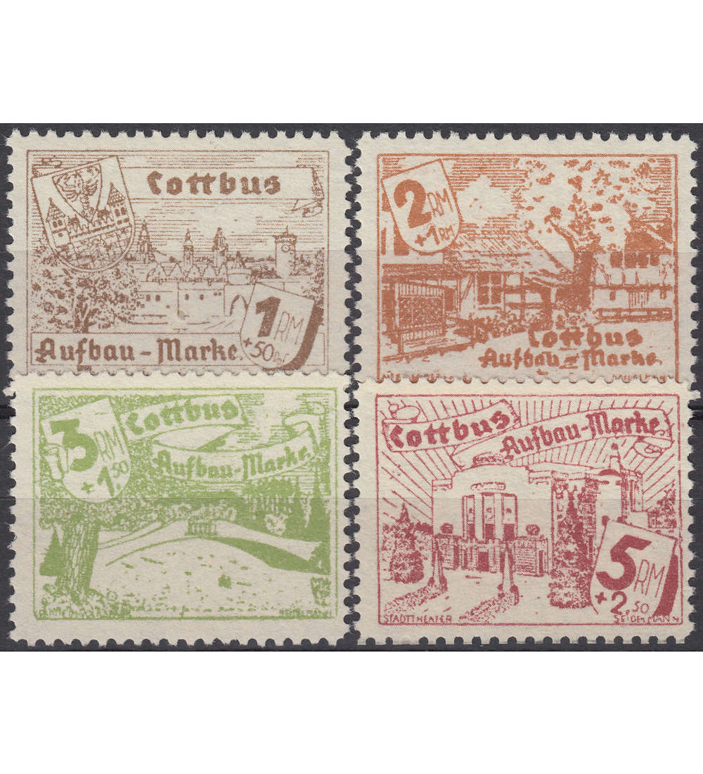 Deutsche Lokalausgabe Cottbus Nr. 21-24x postfrisch **