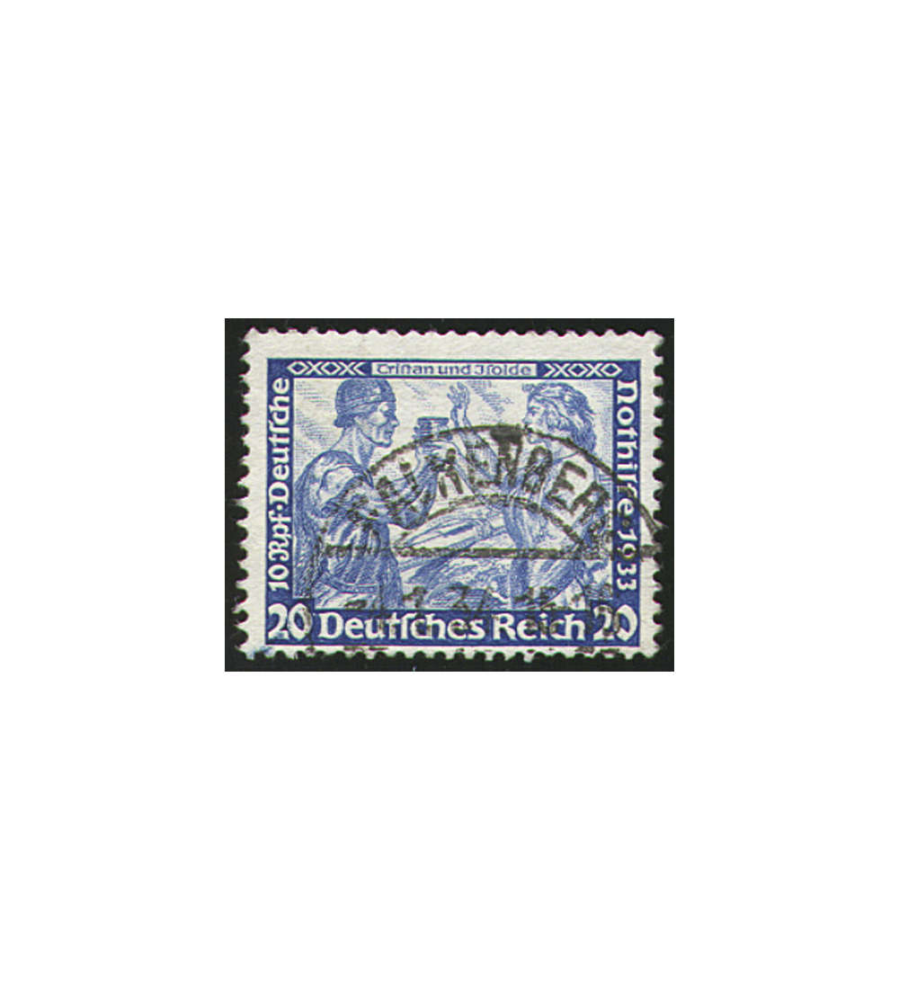 Deutsches Reich Nr. 505A gestempelt 20 Pfennig Wagner